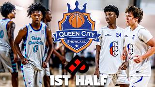 Team Charlotte Vs CC Elite (1st Half Only):17U AAU Match Up At Phenom Hoops Queen City Showcase!