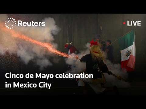 Celebración del Cinco de Mayo en la Ciudad de México