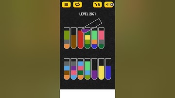 【Water Sort Puzzle】 Level 2071