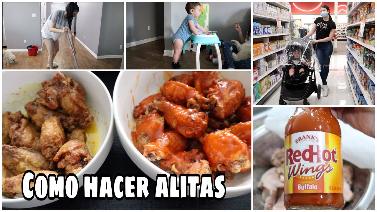COMO PREPARAR ALITAS🍗 │LIMPIA CONMIGO
