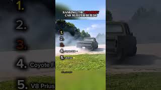 Ranking The Craziest Car Sleeper Builds