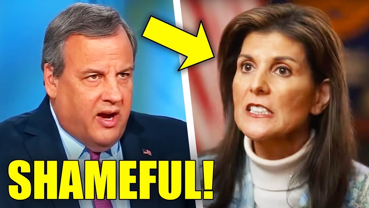 Chris Christie Gives Nikki Haley WHAT SHE DESERVES for Endorsing Trump!