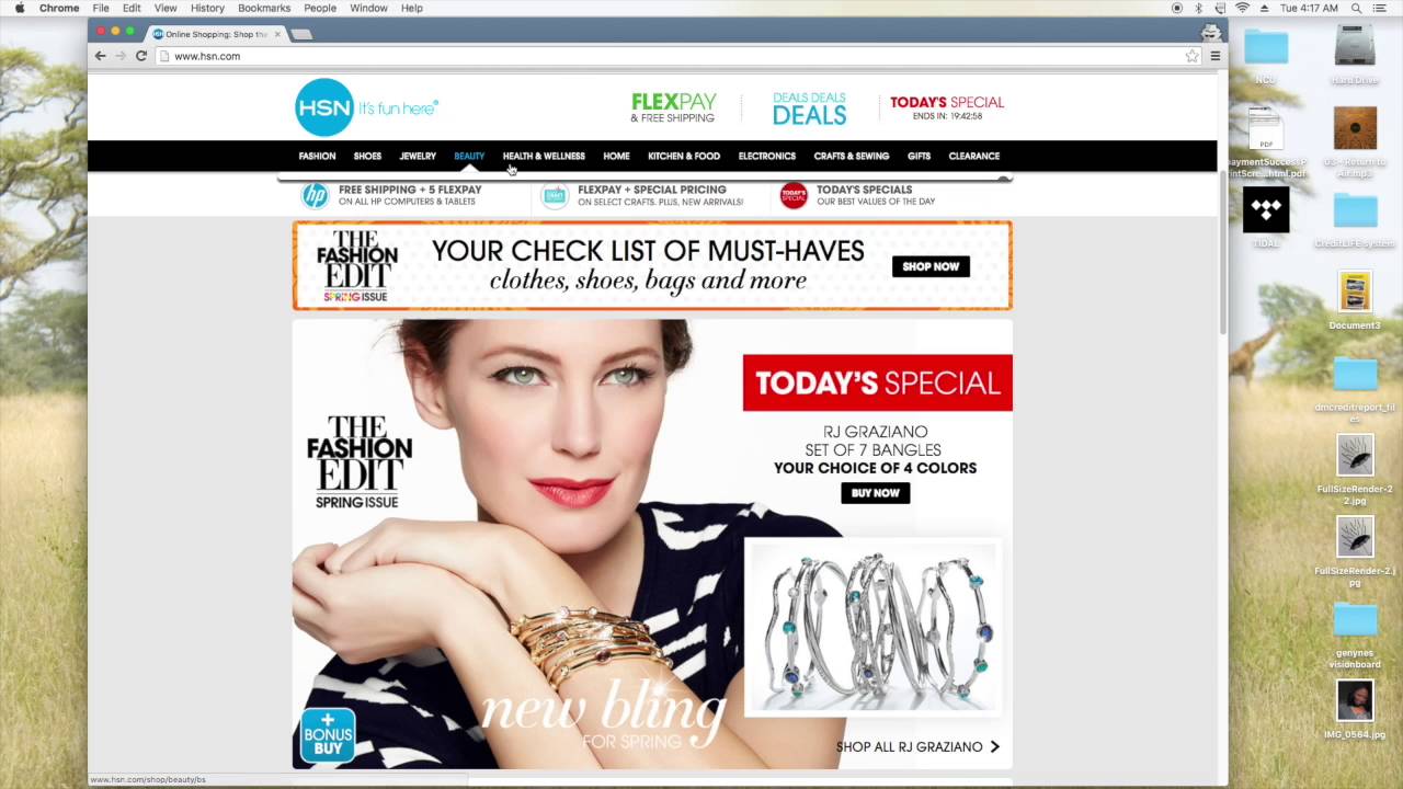 The Shopping cart trick using HSN YouTube