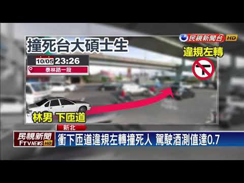 台大碩士生遭酒駕撞死 家屬要駕駛爬進往生室－民視新聞
