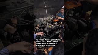 ⚙️ Scorpio Diesel Engine &amp; Wiring Training | Car Mechanic Course 📲 8387070109,