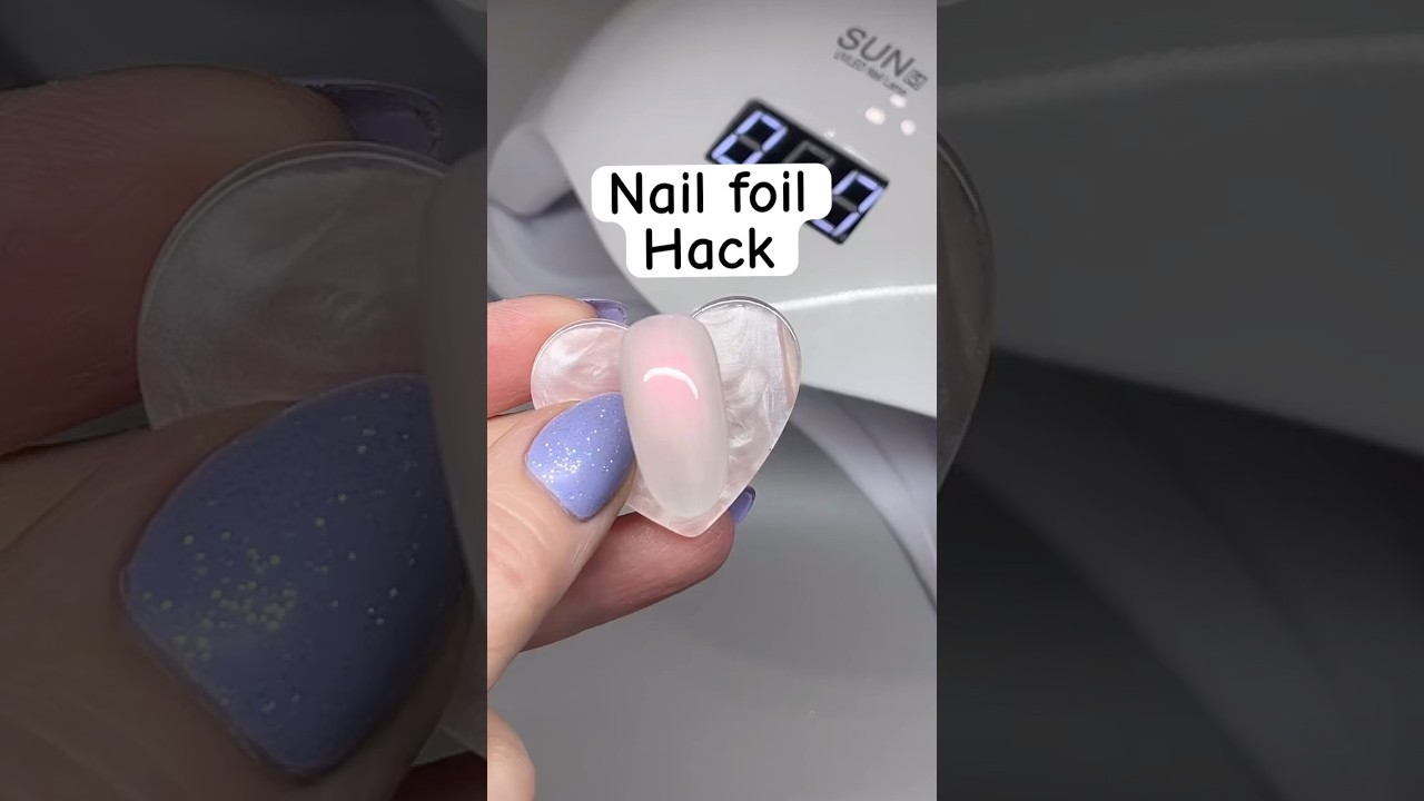 Transfer Foul Nail Hack #nails #nailart #beginnernails #naildesigns #nailenthusiasts