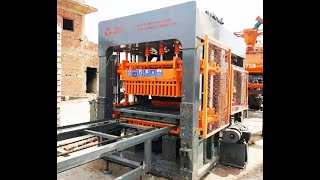 TM10000 Cement Brick Production Line Operating Smoothly in Egypt