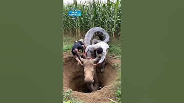 Giant python vs buffalo #animals #viralreels #youtubeshorts