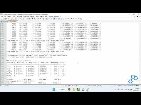 Center of Mass (COM) Calculation in LAMMPS