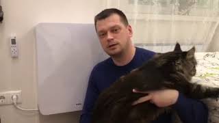 Видеоотзыв на бризер 3S. «Незаменимый помощник, если в Вашем доме есть кот»