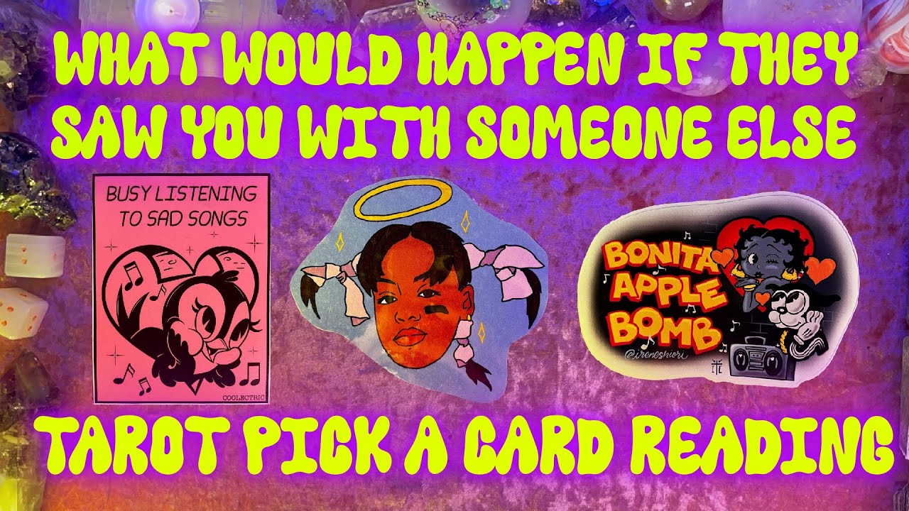 😤What Would Happen if They Saw You With Someone Else?😤 Tarot Pick a Card Reading #tarot