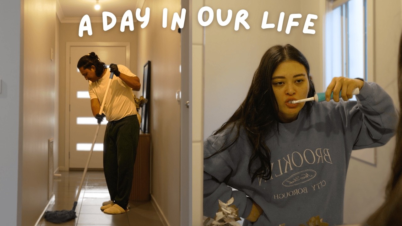 A Realistic Day in Our Life | Grocery, Driving & Momo!