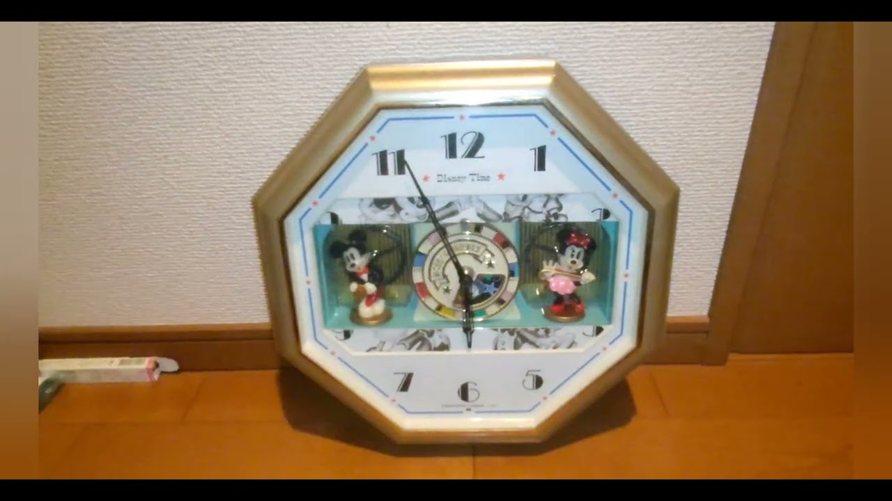 ㊗️誕生日記念🎁🎉」ディズニータイムからくり時計2台全曲動画