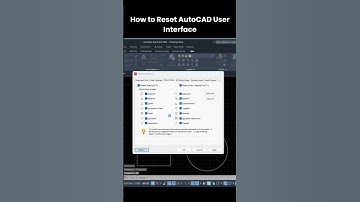 How to Reset AutoCAD User Interface | Quick & Easy Guide