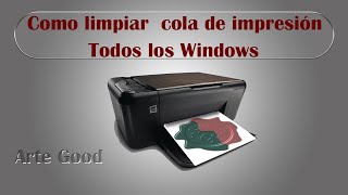 COMO SOLUCIONAR EL ERROR COLA DE IMPRESIÓN ATASCADA