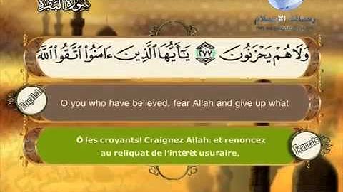 اخر ايات سورة البقرة - احمد العجمي