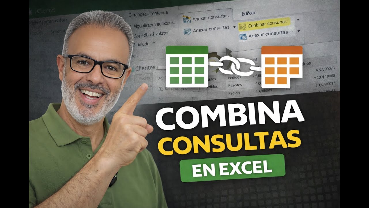 🔗 Combinar consultas distintas en Power Query (Excel) paso a paso