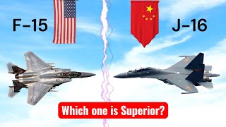 F-15 BOEING Vs J-16 Hidden Dragon | 4.5 Gen Fighter Jet Comparison 