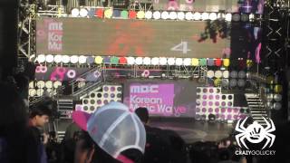 Crazy Mike At The MBC Korean Music Wave In Google Concert