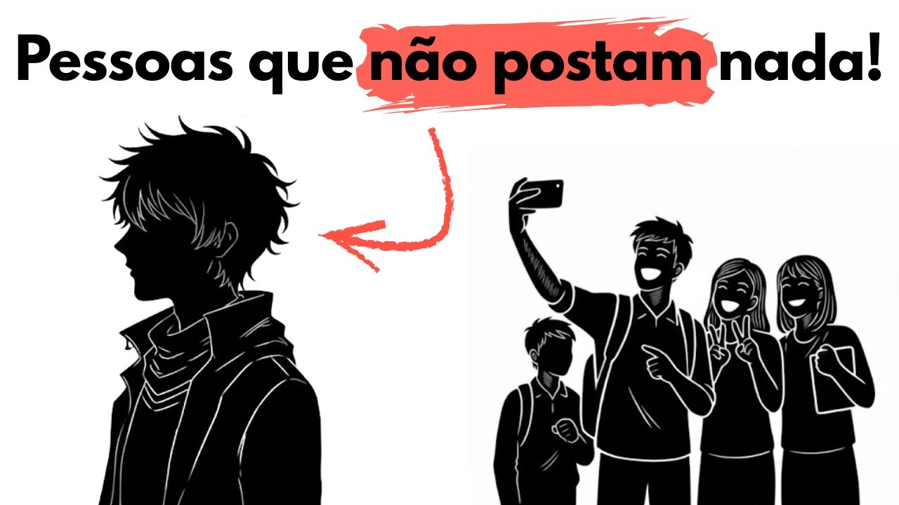 Psicologia Assustadora de Quem NUNCA Posta nas Redes Sociais