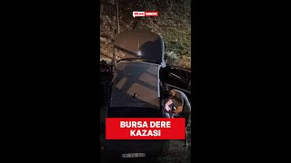 Navigasyon Yanlış Gösterdi, Dereye Uçtu: Bursa'da Genç Sürücü Yaralandı #Shorts