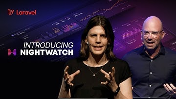 Taylor Otwell & Jess Archer - Introducing Nightwatch - Laracon AU 2024