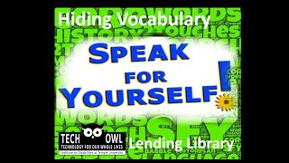 Hide Vocabulary in Speak for Yourself - TechOWL PA