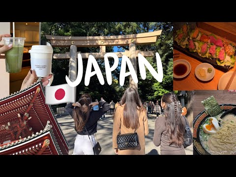 JAPAN VLOG 🇯🇵🍣 part one: tokyo
