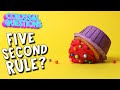 Is the 5 second rule real  colossal questions