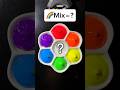 Guess the mixed colors #colormixing #satisfying #asmr