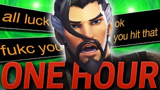 ONE HOUR of insane Hanzo gameplay