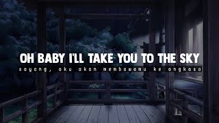 mine petra sihombing (lyricss terjemahan) || oh baby i'll take you to the sky