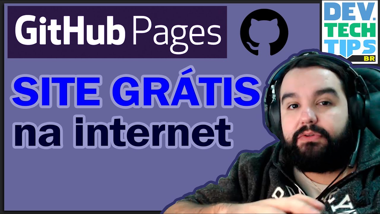Como publicar site grátis na internet utilizando o GitHub Pages com ...