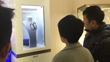 4K PREMIUM Transparent LCD Display Showcase | zbird