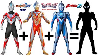 GLITTER TRIGGER   ORB ORIGIN   Z = Ultraman ?