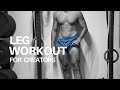 Leg Workout For Content Creators