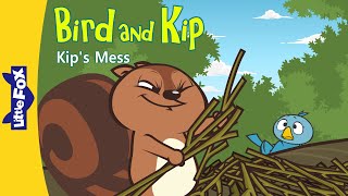 The Chipmunk Hopes for a Nice Nest | Bird and Kip 19-21 | Adorable Friendship Story | Little Fox