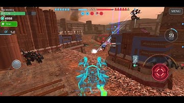 War robots test server 4 Apr 20. New map factory and new titan Nodens