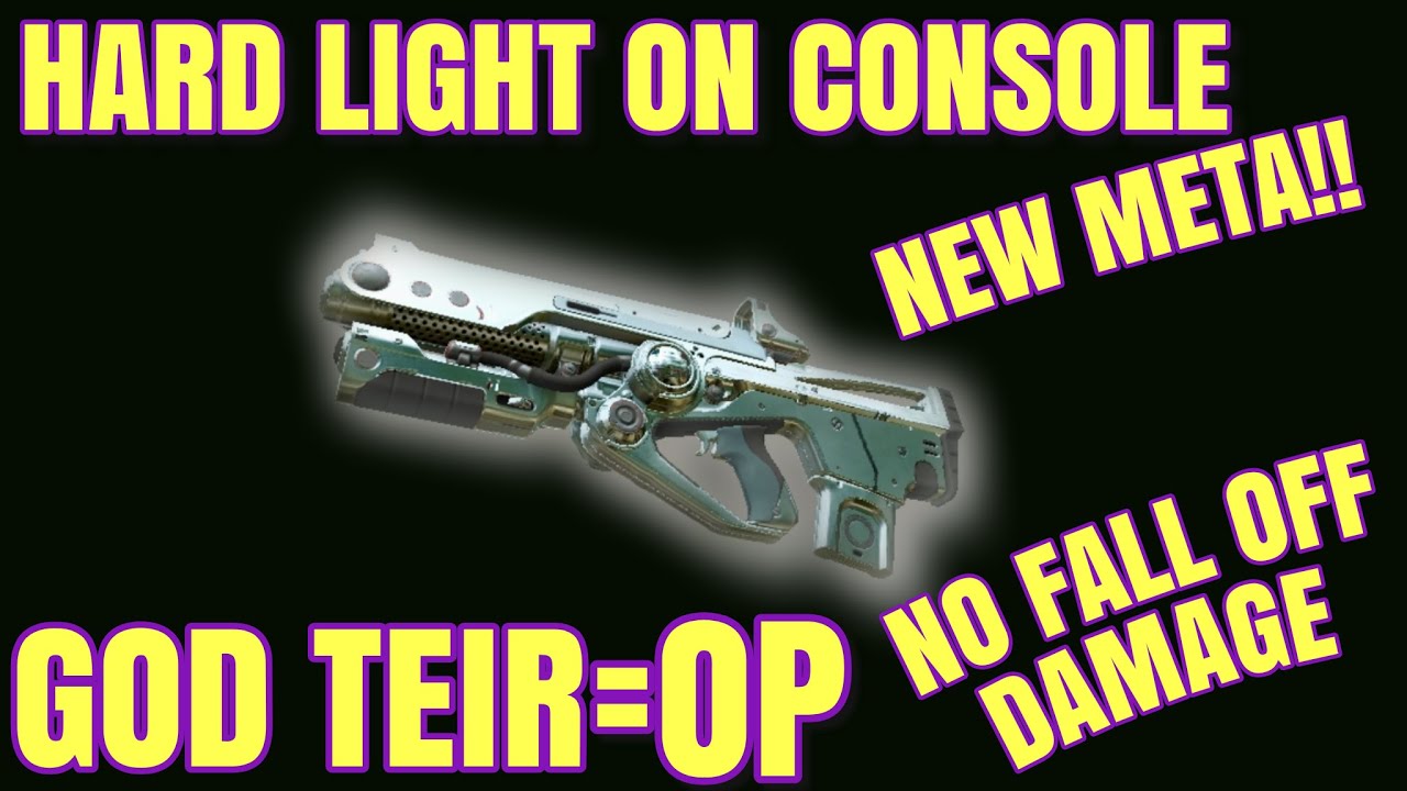 Hard Light Finally Useable On Console No Fall Off Damage