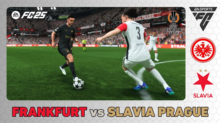 EINTRACHT FRANKFURT vs SLAVIA PRAHA - UEFA Europa League 2024/25 - EA SPORTS FC 25