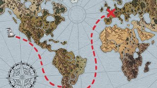 How to Draw a Fantasy World Map with Dungeondraft (Free Assets!)