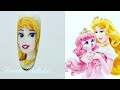 Disney Nail Art,  Princess gel polish design. Nail art tutorial by Dorota Palicka Nail Perfect
