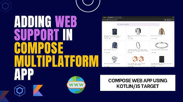 How To Add Web support In Compose Multiplatform App | Compose Web Tutorial Using Kotlin/Js Target.