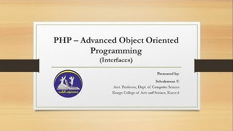 3.4 PHP - Advanced Object Oriented Programming - part 2