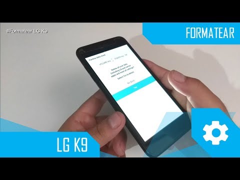 Video: ¿Cómo puedo formatear mi LG k9?