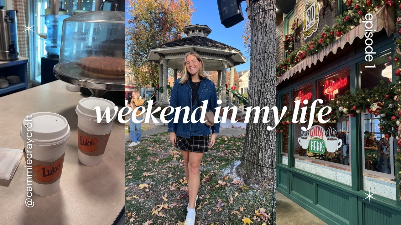 weekend in my life❄️☕️🫶🏼 | Gilmore Girls set tour, boat parade & more!