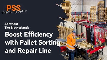 Enter the revamped world of Pallet Sorting | PSS - Zoethout Pallets - The Netherlands