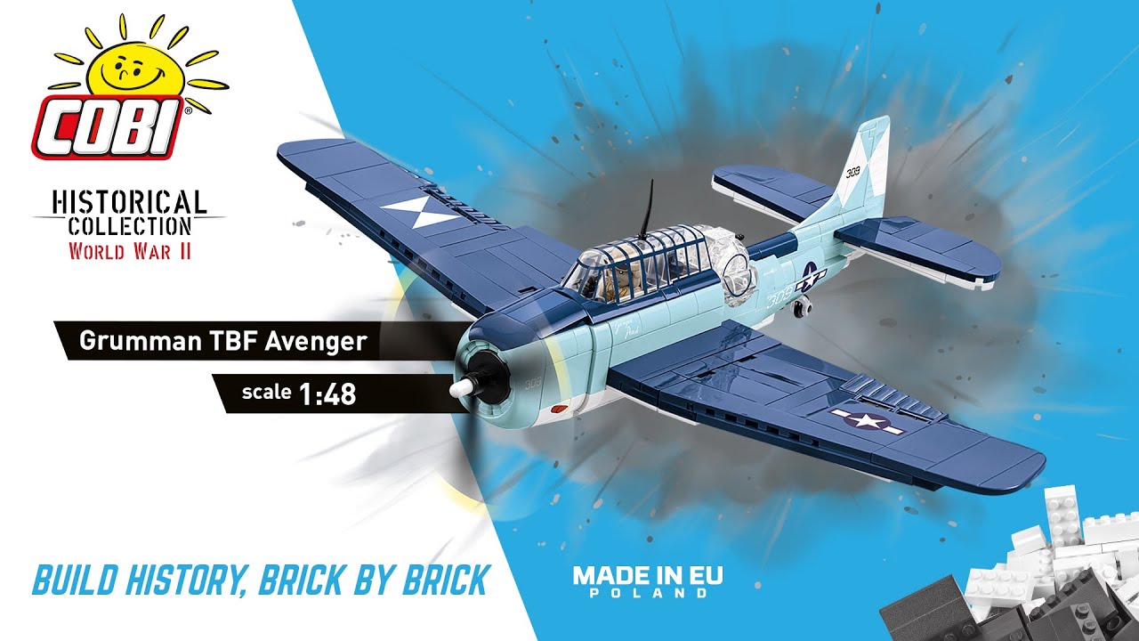 Grumman TBF Avenger (COBI-5752)  Aircraft  cobibricks.com