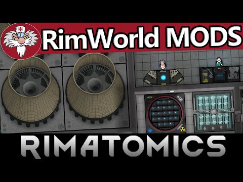 ТОП МОДЫ RimWorld - Rimatomics 1 часть // Постройка и запуск реактора // Чем опасна радиация?