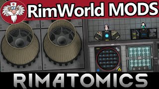 ТОП МОДЫ RimWorld - Rimatomics 1 часть // Постройка и запуск реактора // Чем опасна радиация?